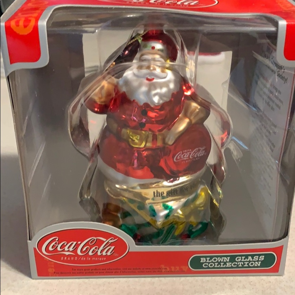 Coca cola ornament